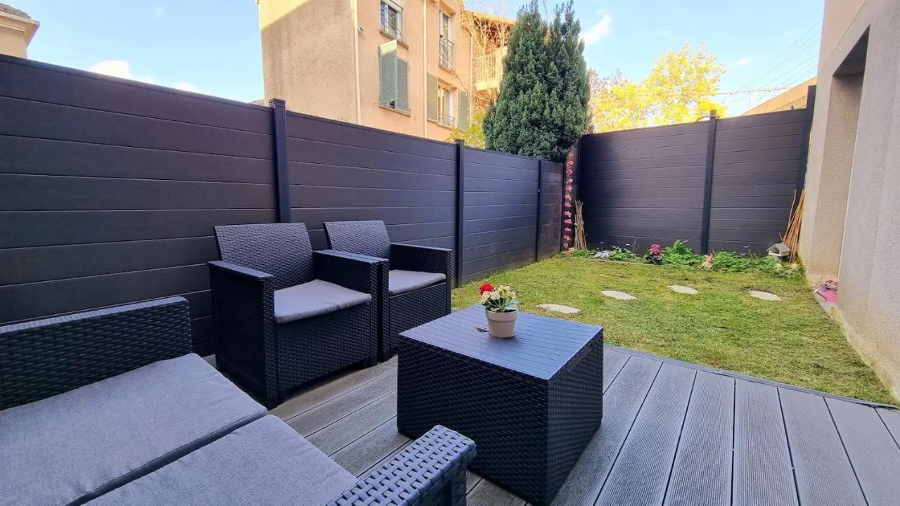 Superbe Appartement Avec Jardin Proche Versailles Сен-Сір-л'Еколь Екстер'єр фото
